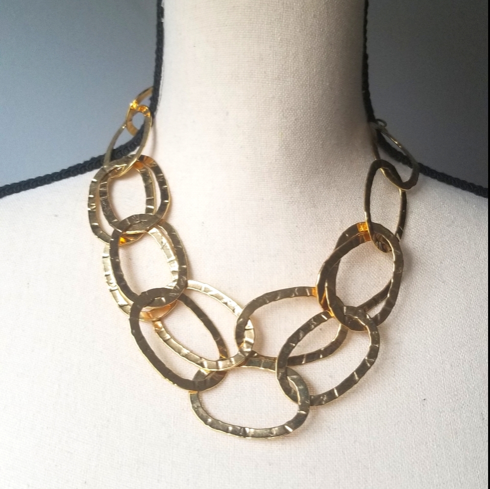 ⚜ Agatha Paris Gold Chain Link Necklace ⚜